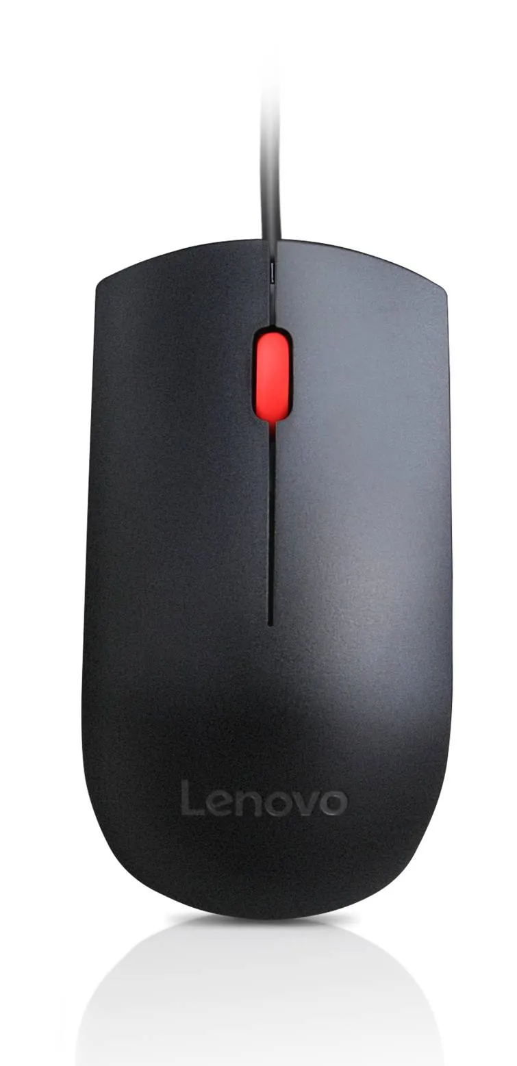 Mouse Lenovo 4Y50R20863 USB Óptico 1600 DPI Ambidiestro Oficina Preciso 2