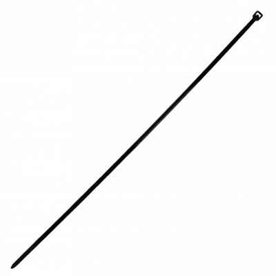 Amarra Plástica Nylon Negra 200x2,5 mm, Pack 100 Unidades - CV-22N 1