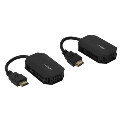Kit Inalámbrico HDMI a HDMI 1080p 5 GHz, Alcance 30 m, Antenas Fijas - HDMI-5C 1