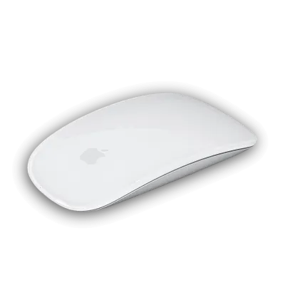 Apple Magic Mouse Blanco con Superficie Multi-Touch, Carga USB-C, Bluetooth (MXK53AM/A) - MAGIC-MOUSE-W 1