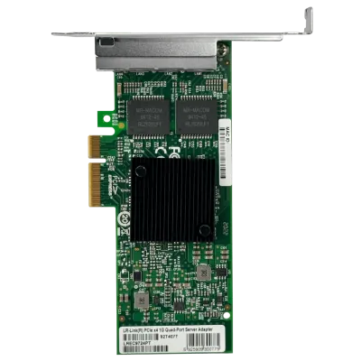 Tarjeta de Red PCIe x4 LR-LINK LREC9714HT, 4 Puertos Gigabit, Intel I350, para RouterOS - RB44GE 2