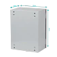 Caja Metálica 400x300x200 mm IP65 Gris, 1 Chapa con Llave - SA7525 - Miniatura 4