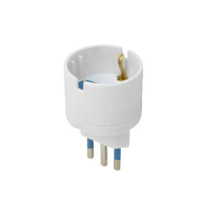 Adaptador de Enchufe Alemán (Schuko) - Chileno 10A con Tierra - ADAPTASCHUKO 1