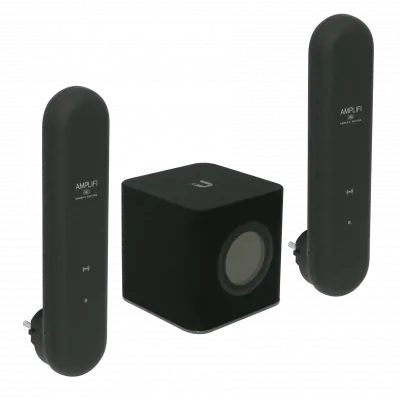 Sistema Mesh Wi-Fi 5 Ubiquiti AmpliFi HD Gamer's Edition, Router + 2 MeshPoint, AC1750 - AFI-G 1