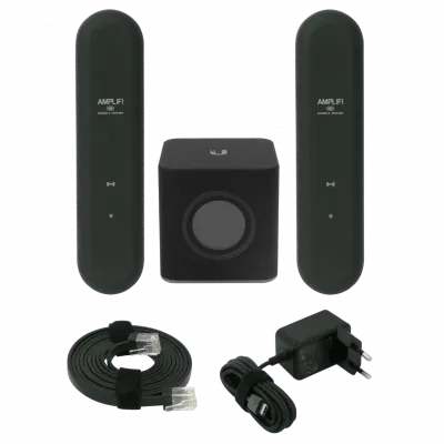 Sistema Mesh Wi-Fi 5 Ubiquiti AmpliFi HD Gamer's Edition, Router + 2 MeshPoint, AC1750 - AFI-G 8