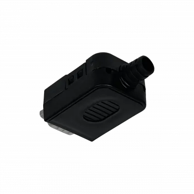 Conector DB9 Macho Volante con Tapa y Bornera Atornillable - DGB9M 2