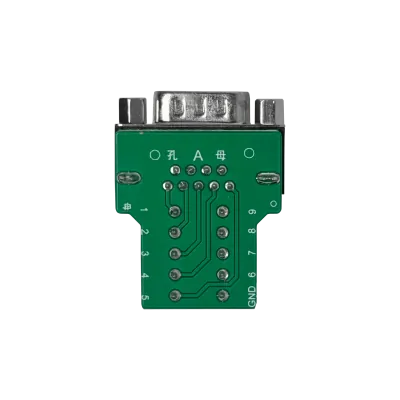 Conector DB9 Macho Volante con Tapa y Bornera Atornillable - DGB9M 5