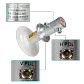 Antena Dish SANNY 4,9-6,5 GHz 23 dBi, 2x2 Doble Polarización Slant 45°, 2 N-Hembra - DISH-6G23 - Miniatura 4