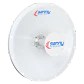 Antena Dish SANNY 4,9-6,5 GHz 25 dBi, 2x2 Doble Polarización Slant 45°, 2 N-Hembra - DISH-6G25 - Miniatura 1