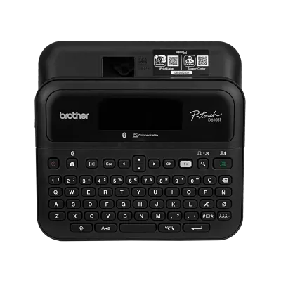 Rotuladora Brother P-touch PT-D610 con Teclado QWERTY, Cintas TZe de 3,5 a 24 mm, USB - PT-D610 2