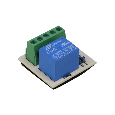 Módulo Relé ZKTeco de 12 VDC, 5 Pines, Contactos NA/NC con LED - RM01 3