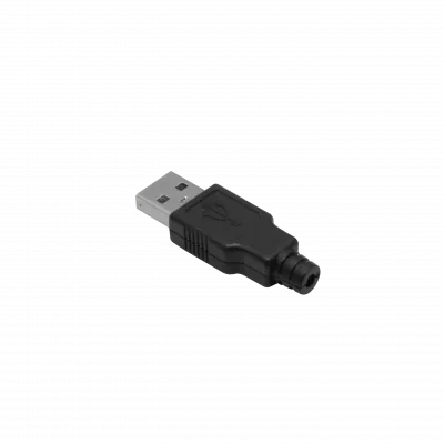 Conector USB Tipo A Macho Soldable de 4 Pines, Armable, 47 x 16 x 8 mm - USB-AM-T 2