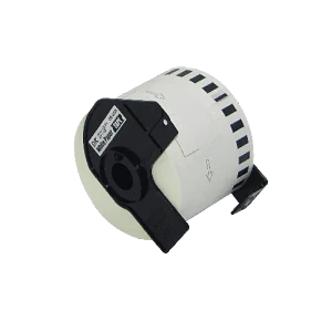 Cinta Brother Papel Continuo - DK2205 Negro sobre Blanco, 62mm x 30.4m