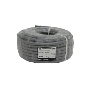 Conduit Flexible Metálico 20 mm, Rollo 50 m, Cubierto PVC (1/2), M20-50