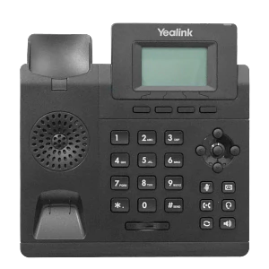 Teléfono IP Yealink SIP T30P 1 cuenta SIP 2 puertos LAN PoE RJ9 sin pantalla iluminada