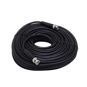 Cable RG59 Coaxial BNC-M a BNC-M, 30m Negro, para CCTV