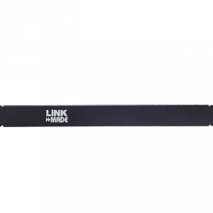 Tapa cubre espacio RAP-1 1U negro rack 19 pulgadas fierro