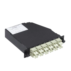 Cassette de Fibra Óptica Pre-conectorizado OM1 24-LC a 2-MPO/M para Panel 1U - CALCOM1