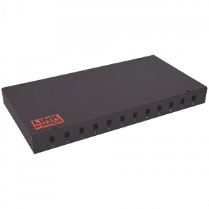 Panel fibra CFR12CL fijo 12SC 24LC 1U requiere coplas rectangulares