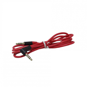 Cable de Audio 3.5mm Macho a Macho, Ángulo 90°, 1m, Estéreo