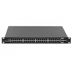 Switch Gestionado L2/L3 con 48 Puertos Gigabit y 500W PoE, Ubiquiti EdgeSwitch 48 PoE (500W)