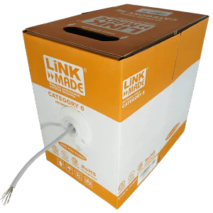 Cable UTP Gris Cat6 Multifilar 300m Cobre