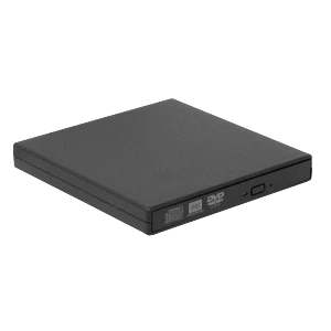 Grabador Externo DVD-USB USB 2.0, Lector y Grabador DVD-RW/CD-RW, Alimentación 5V, Color Negro