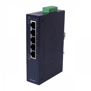 PLANET 5-1000 IP30 Switch Industrial Riel DIN Gigabit req/12-48VDC