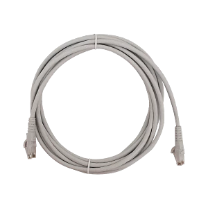 Cable patch Cat6 U/UTP 4mt gris LSZH inyectado multifilar