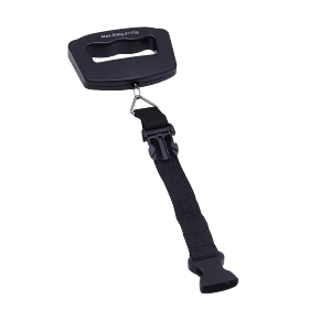 Balanza Digital de Viaje Tipo Gancho 50kg con 2 Pilas AAA Incluidas  