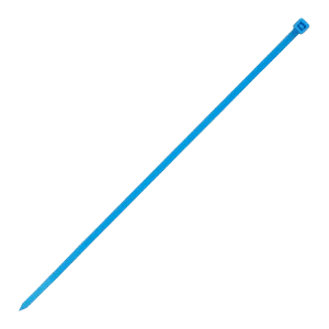 Amarra Plastica Nylon 3.5x200mm 50-un 200x3,5mm Azul 