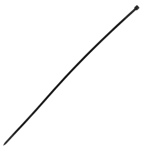 Amarra plástica nylon negra 300x3,6mm 3.6x300mm 50-un