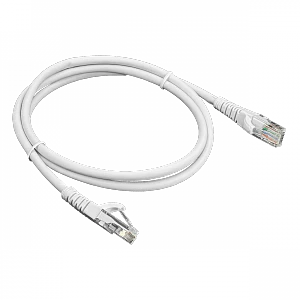 Cable Patch 1mt Cat5E U/UTP Gris LSZH  Inyectado Multifilar
