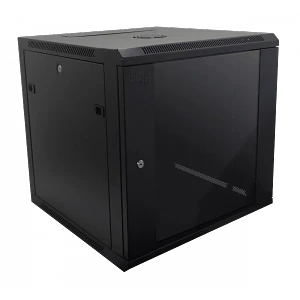 Gabinete pared RK11-6L 11U fondo 60cm negro rack