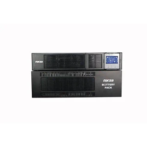 UPS en línea Forza FDC-210KMR, 10000VA, 10000W, Doble conversión en línea, LCD, USB / SNMP / RS-232