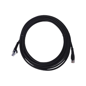 Cable Patch 5mt Cat6 Negro LSZH Inyectado Multifilar