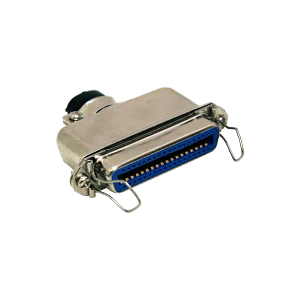 Conector Centronics CEN36-H Hembra 36 Pines, Soldable, con Tapa Metálica, Montaje Manual