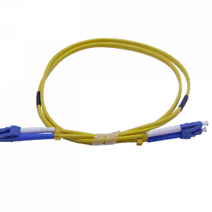 Jumper cable fibra 3.0mm 9/125um 1mt LC-LC monomodo SM dúplex