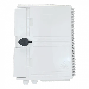 Caja NAP de Fibra Óptica 16 Puertos Rectangular IP65 con Llave - BOX-16