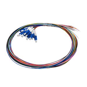 Pigtail LC SM monomodo single mode 1,5mt 12 unidades 12 colores distint
