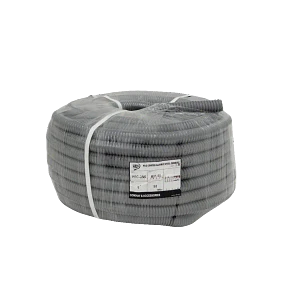 Rollo de 50m, Conduit Flexible Metálico, Cubierto en PVC, 25mm
