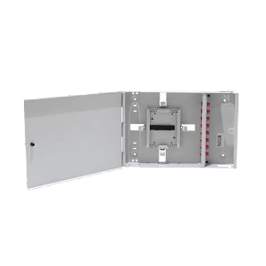 Caja de Empalme de Fibra Óptica con 8 Acopladores FC/UPC y Pigtails - CFM-8F