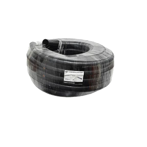 Conduit flexible plást ico corrugado negro 55 mm, rollo 25 m, FLEP55
