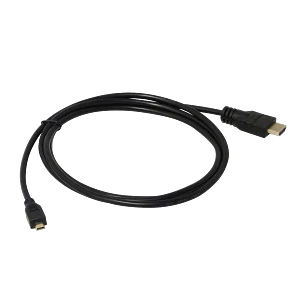 Cable Micro-HDMI Macho a HDMI Macho, 1.5 Metros, Negro