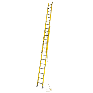 Escalera telescópica fibra de vidrio 28 peldaño 3,8-7,60mt 140kg