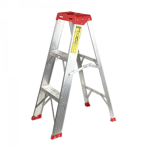 Taburete tijera aluminio 3 peldaño escalera 0.91mt escala 0,9mt 90kg