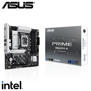 Placa Madre ASUS PRIME B860M-A, Socket LGA1851, 4x DDR5, HDMI, DP, Micro-ATX