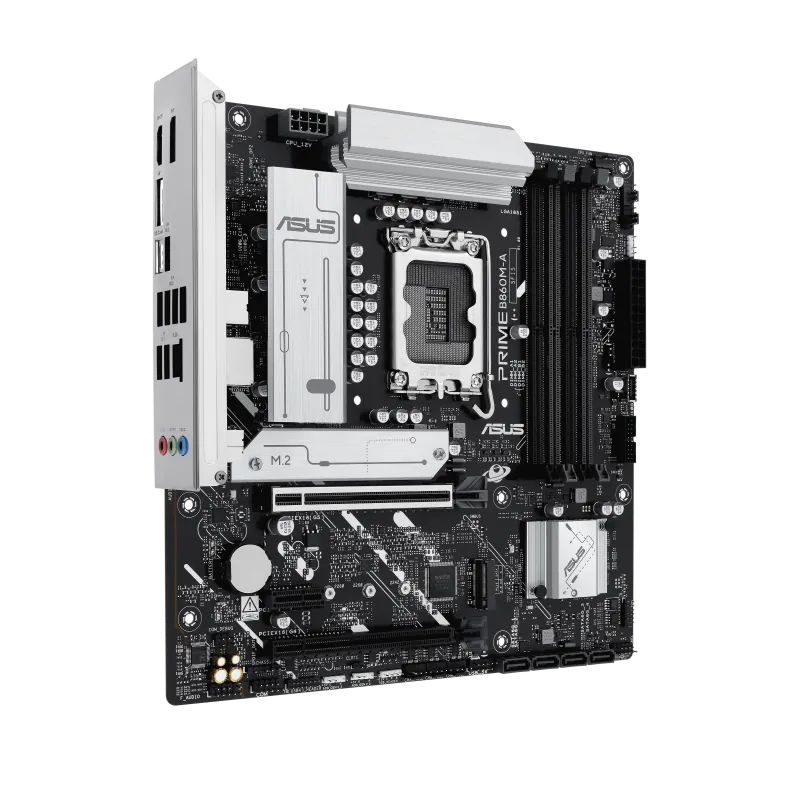 Placa Madre ASUS PRIME B860M-A, Socket LGA1851, 4x DDR5, HDMI, DP, Micro-ATX 3