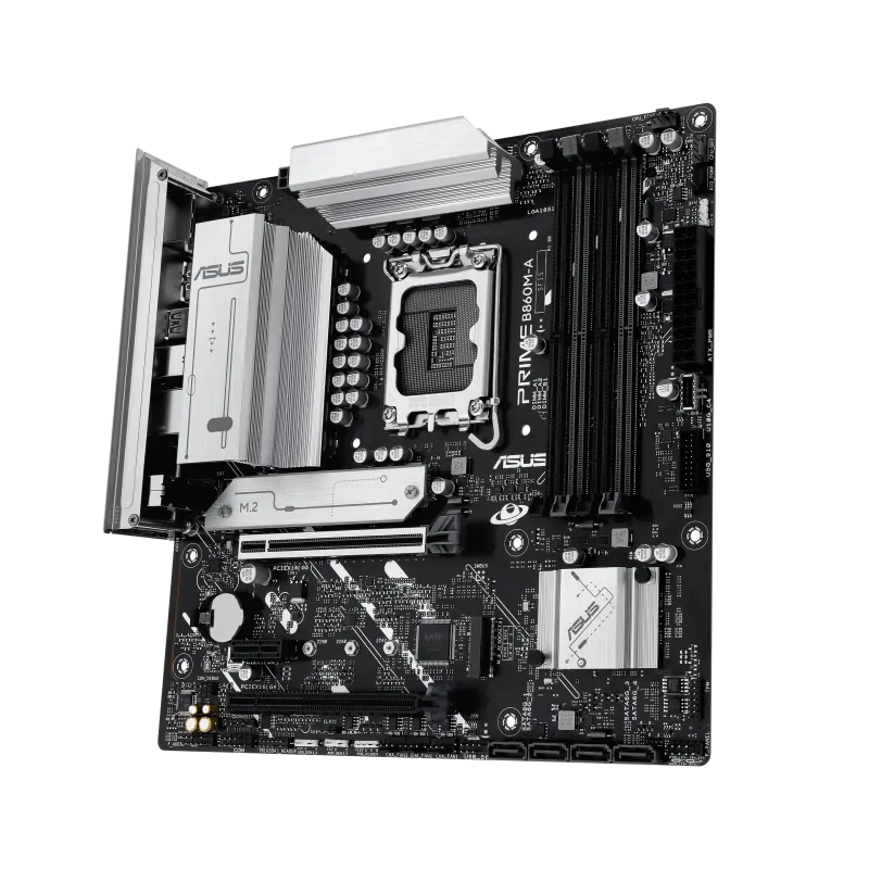 Placa Madre ASUS PRIME B860M-A, Socket LGA1851, 4x DDR5, HDMI, DP, Micro-ATX 4