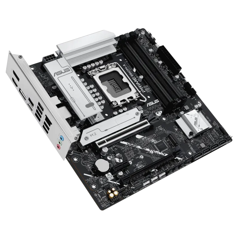 Placa Madre ASUS PRIME B860M-A, Socket LGA1851, 4x DDR5, HDMI, DP, Micro-ATX 5